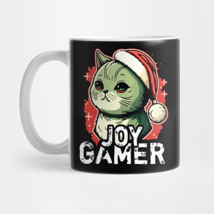 Christmas Cat Gamer Mug